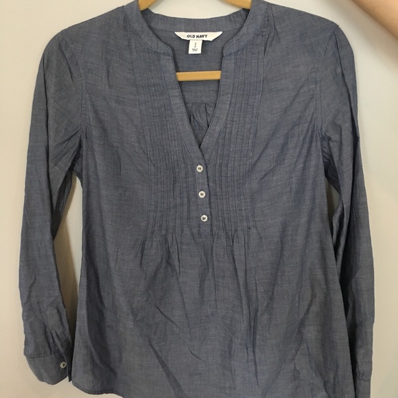 Old Navy Tops Old Navy Denim Shirt Poshmark